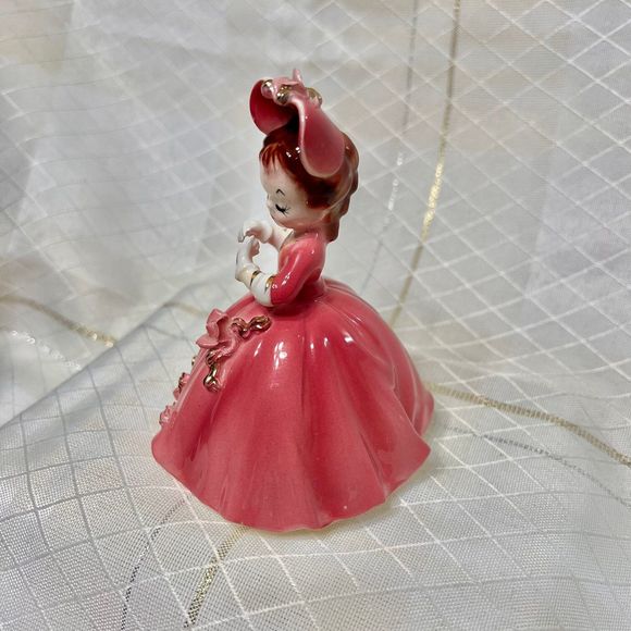 Vintage Arnart Cherchez La Femme 7616 Figurine, Vintage 1950s Ceramic Figurine - Picture 5 of 10